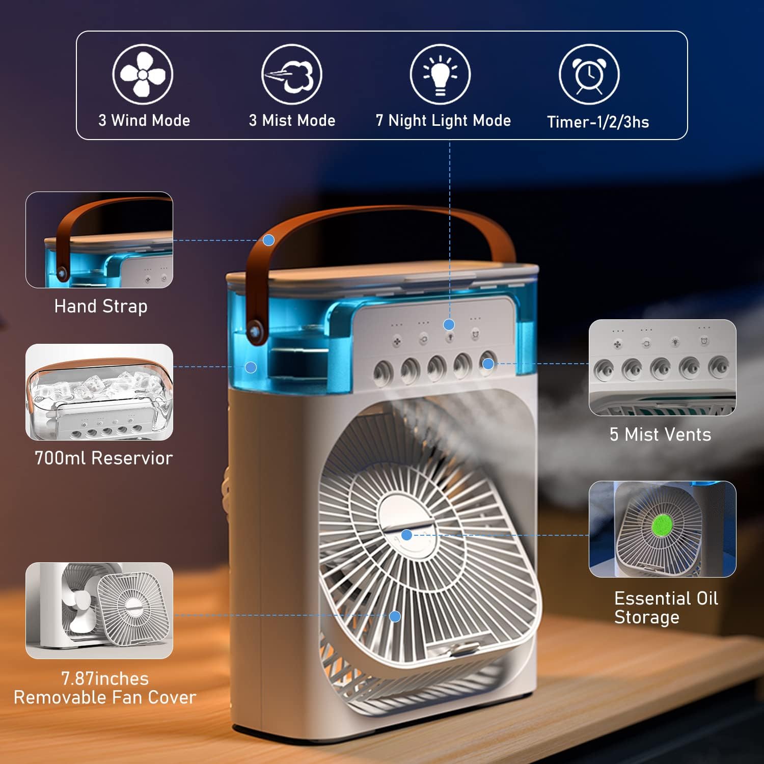 Smart Charge Able Fans
